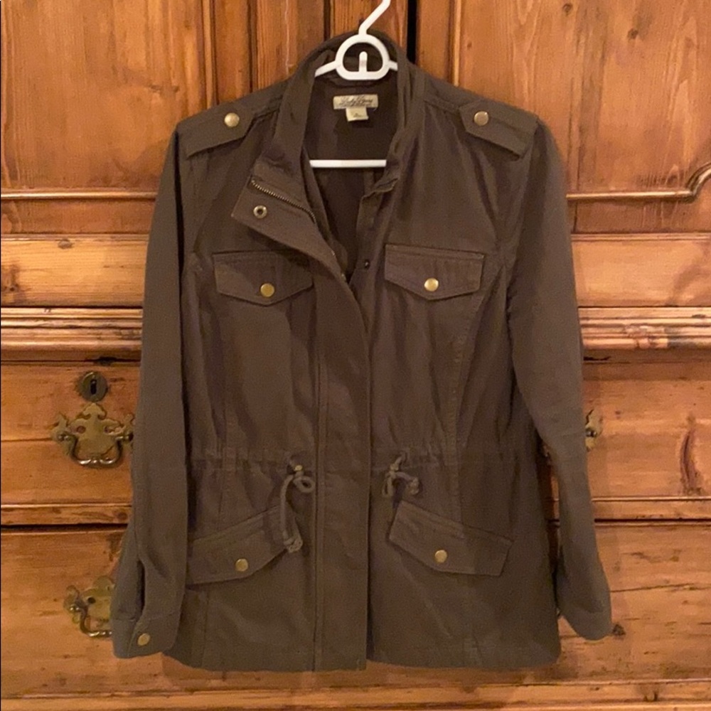 Lucky Brand military cargo jacket